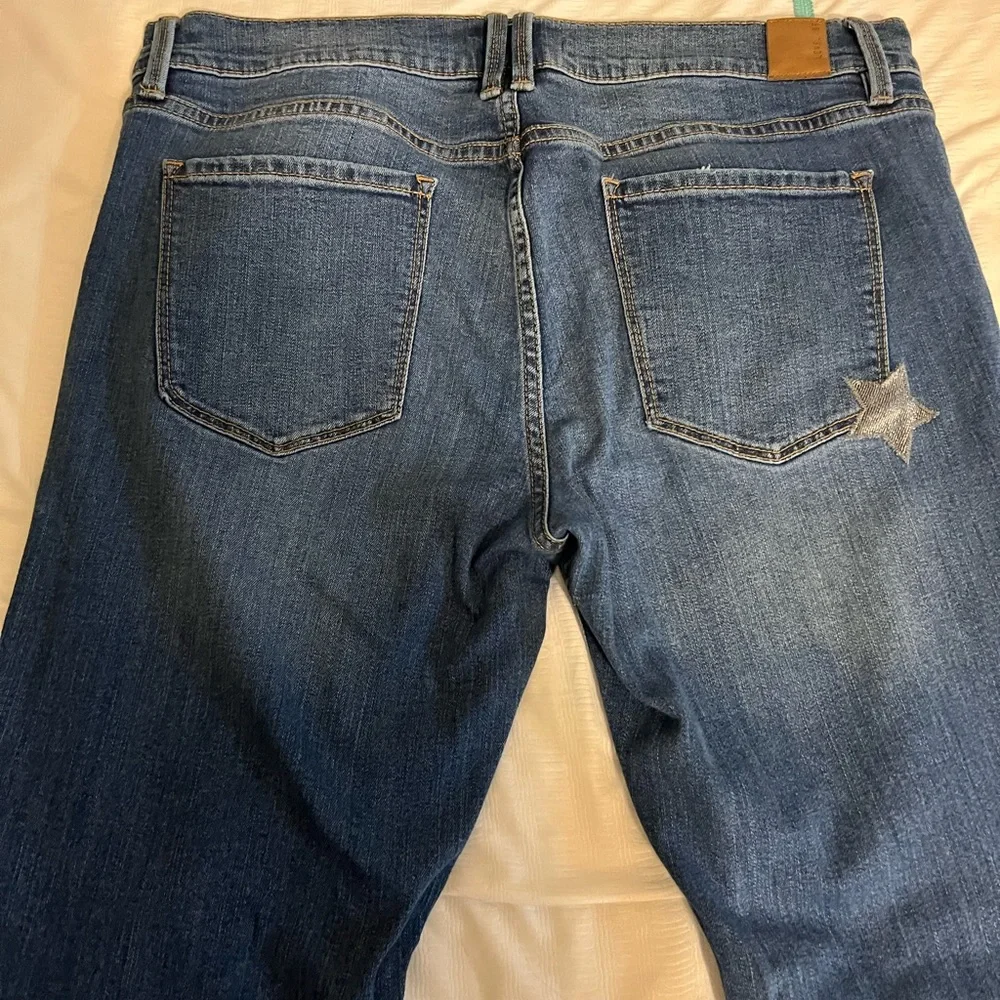 Level 99 ankle pants with stars appliqué - Picture 4 of 7